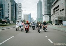 Galeri Foto Sunmori NovembeRide ke IIMS Motobike Show 2021