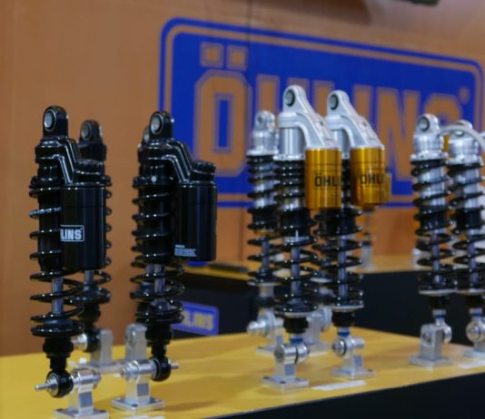 Yuk ke Booth Ohlins Indonesia di IMOS, Pesan Produk Baru dan Main Games Booth Ohlins Indonesia
