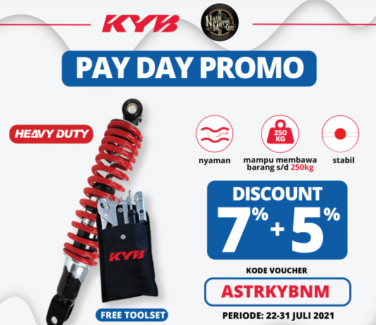Jangan Sampai Lewat! Lagi Ada Promo Shock KYB Heavy Duty Nih Promo Shock KYB Heavy Duty