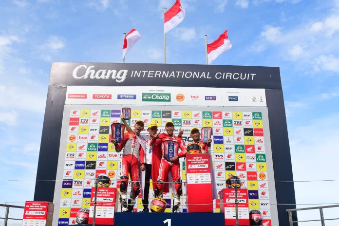 Trio AHRT Juara AP250 ARRC Seri 5 Buriram