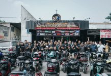 Deklarasi Supermatic Wheellers MC Jakarta, Khusus Pengguna Skuter Matik di Atas 150cc Modif Deklarasi Supermatic Wheellers MC