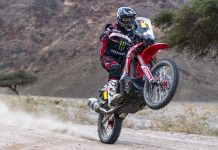 Naik CRF450 Rally, Ricky Brabec Orang Amerika Pertama Juara Dakar Rally 2020 Ricky Brabec Orang Amerika Pertama Juara Dakar Rally 2020