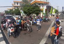 SSFC Ciledug Gaungkan Kampanye Larangan Merokok Saat Berkendara SSFC