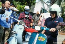 Begini Komentar Sandiaga Uno Usai Test Ride PTS Listrik VWD dari Elders Elettrico Test Ride PTS Listrik VWD