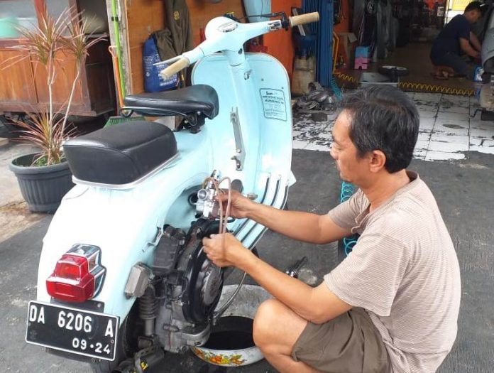 Tips merawat Vespa lawas