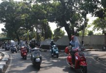 Roadshow Vespa GTS Super Tech 300 Community Ride Diawali dari Ciledug community ride