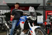 Konsumen GAIA Moto Penerima Unit Pertama Aprilia Tuareg 660 Siap Blusukan Unit Pertama Aprilia Tuareg 660