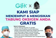 Oksigen Gratis dari Glek x Bikers Dakwah untuk Jabodetabek Oksigen gratis