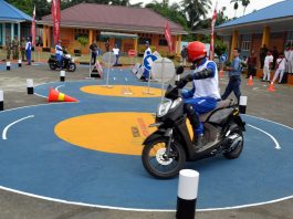 Safety Riding Lab Sumut di SMK PABA Binjai Cetak Duta Keselamatan Berkendara Safety Riding Lab Sumut