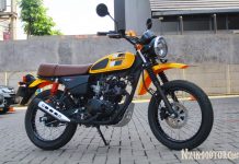 Sip, Aksesori Kawasaki W175TR Versi Pabrikan Akan Dihadirkan 2020 DP Kawasaki W175TR
