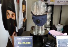 Masker Bowin Pakai Karbon Aktif Buat Lawan Polusi Bisa untuk Hijaber Masker Bowin