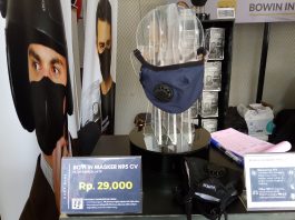 Masker Bowin Pakai Karbon Aktif Buat Lawan Polusi Bisa untuk Hijaber Masker Bowin