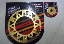 GearSet Scarlet Untuk Dirtbike