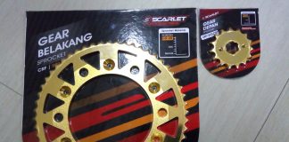 GearSet Scarlet Untuk Dirtbike