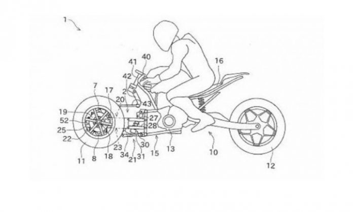 Kawasaki Merancang Three Wheeled