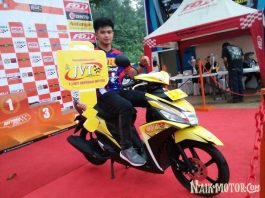 Kampiun di Indomatic Championship 2019 Dengan Standing Point Tertinggi, Rio Adi Sabet Hadiah Motor