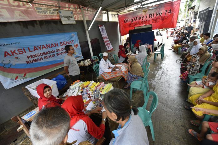 Pengobatan Gratis Korban Banjir