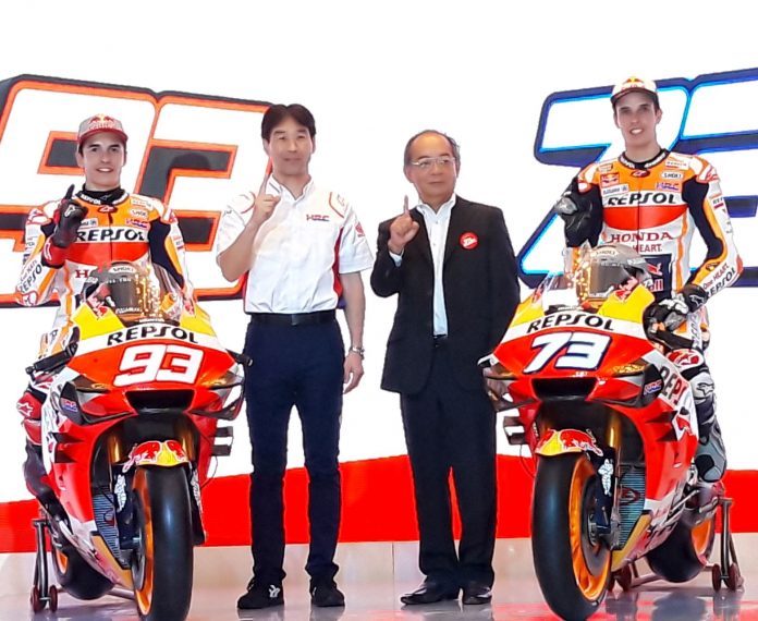 Repsol Honda Racing Team Marc dan Alex Marquez