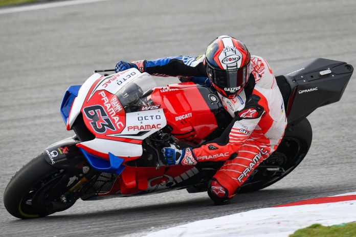 Ducati di Tes Sepang