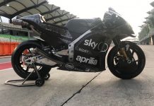Penampilan Perdana Aprilia RS-GP 2020 di Sepang untuk Shakedown Test Penampilan Perdana Aprilia RS-GP 2020