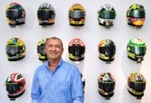 Aldo Drudi, Desainer Helm Kepercayaan Rossi Aldo Drudi Valentino Rossi