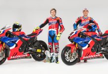 HRC Pamerkan Livery WSBK 2020 Bersama Bautista di Tokyo hrc tim bautista haslam