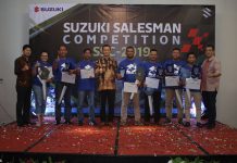 Pemenang Suzuki Salesman Competition 2019 di Antara 72 Tenaga Penjual Terbaik Pemenang Suzuki Salesman Competition 2019
