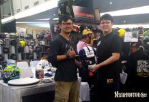 Datang ke JHE 2020 Pria Ini Diganjar Helm Shoei Seharga Rp 10 Juta dari RiderSpot RiderSpot