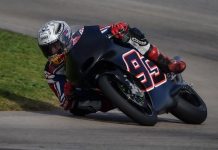 Marc Marquez Pemanasan dengan Supermono 450cc Marc Marquez Pemanasan