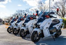 Skuter Listrik BMW Motorrad C Evolution Dijadikan Motor Polisi skuter listrik BMW Motorrad