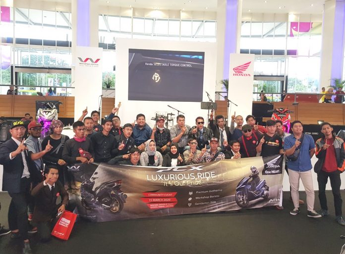 penghentian kegiatan komunitas Honda