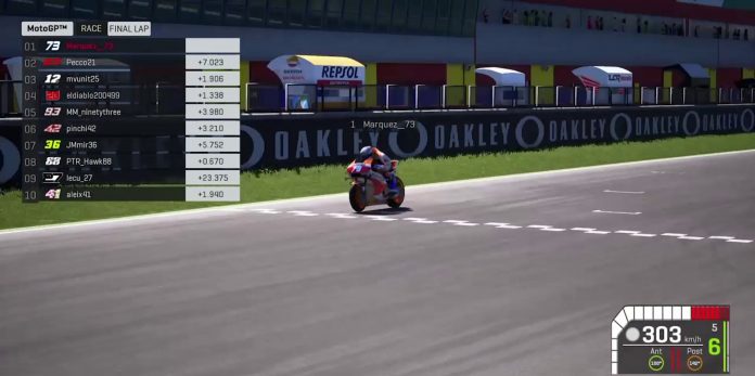 motogp virtual race