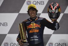 Kemenangan Nagashima di Seri Moto2 Qatar 2020 Didedikasikan untuk Tomizawa kemenangan nagashima