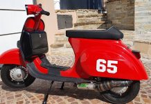 Pembalap GP Jadul, Loris Capirossi Isi Waktu dengan Dandani Vespanya Capirossi Dandani Vespa