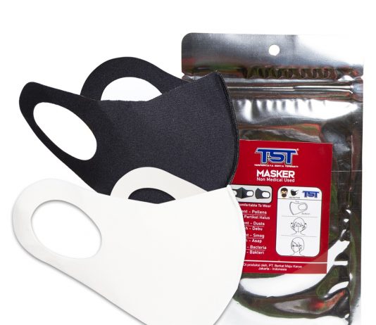GMA Product Series Luncurkan Masker Kain Scuba Merek TST masker TST Scuba