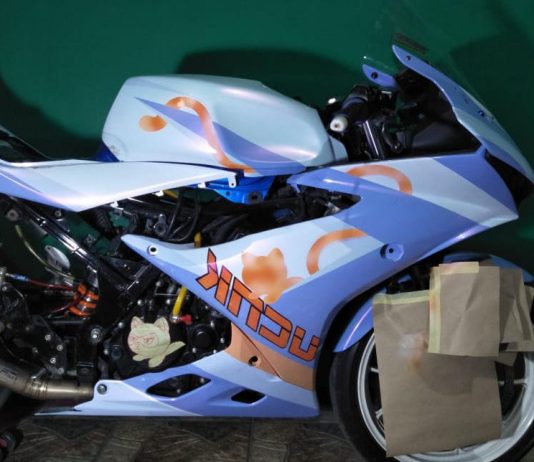 Aktivitas Jasa Painting GSX Community Nusantara Chapter Tangerang