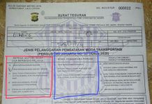 Seperti ini Surat Teguran Selama Berlangsungnya PSBB Pandemi Covid-19 Surat Teguran PSBB