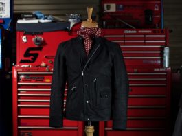 Style Naik Motor 2020, Jaket Kulit dari Kulit Sapi yang Multifungsi Johnny-Nubuck Leather