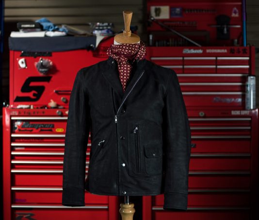 Style Naik Motor 2020, Jaket Kulit dari Kulit Sapi yang Multifungsi Johnny-Nubuck Leather