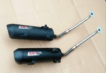 Knalpot Bisa Diubah Suaranya Buat NMax 155 2020 dari SKR Racing Exhaust SKR Racing Exhaust NMAX 2020