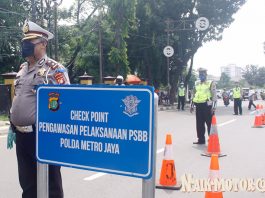 Galeri Foto Suasana Jalan Ibukota Jakarta Saat Pemberlakuan PSBB PSBB Jakarta jilid 2