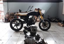 motor custom mercusuar