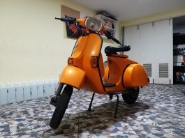 Modifikasi Vespa PX Berpenggerak Listrik, Siap Adu Lari di Trek Lurus Vespa PX Berpenggerak Listrik