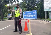 Memasuki Hari ke-2 PSBB di Depok, Masih Banyak Motor Berboncengan PSBB Depok