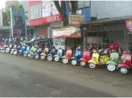 Hobi Vespa, Kapolres Depok Bikin Komunitas Vespa Police Club