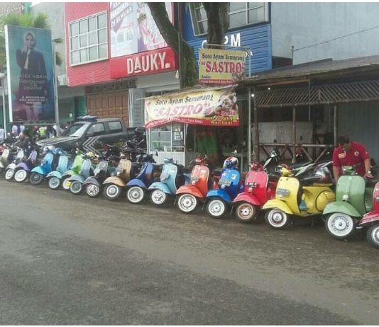 Hobi Vespa, Kapolres Depok Bikin Komunitas Vespa Police Club