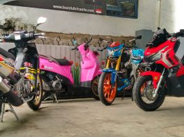 Sandy Augustian Restorasi Suzuki Lets Milik Istri Selama #dirumahaja, Selingan di Sela WFH Sandy Restorasi