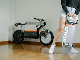 Katalis EV.500: Modifikasi Motor Listrik Selis Garuda dengan Konsep Retro-Modern katalis modifikasi