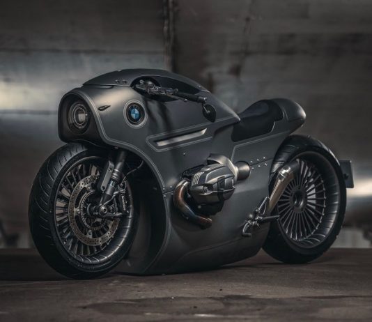 Gokil! Custom BMW R nineT ini Seperti Jet MiG-17 Jadul kustom BMW R nineT