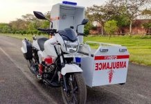 Hero Xtreme 200R Dimodifikasi Jadi Motor Ambulans, Tangani Covid-19 motor ambulans